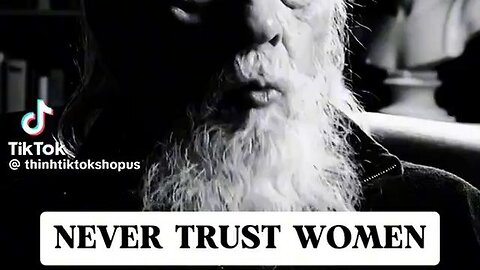 Wow! This man has been deeply hurt. Haven't we all?