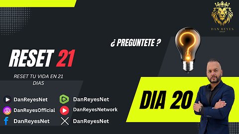 ⁉️ DIA 20 de 21 ⁉️ ¿ PREGUNTATE ?