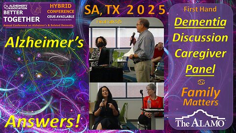 Alzheimer's Caregiver Families 🧠 SA AA/UT Summit {2025}
