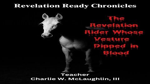 The Revelation Rider Whose Vesture Was Dipped In Blood