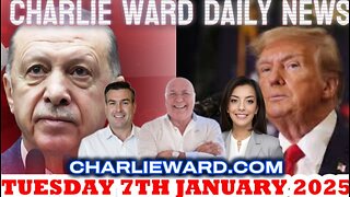 CHARLIE WARD DAILY NEWS WITH DREW DEMI TUESDAY 7TH JANUARY 2025