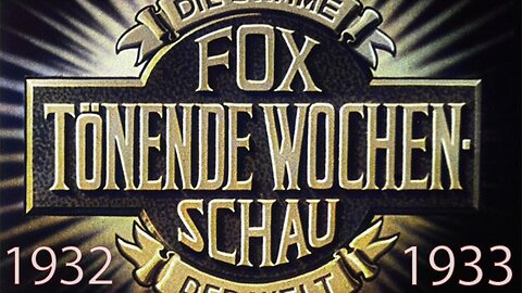 German Newsreel with orig. ENGLISH COMMENTARY 1932-33 - Fox Tönende Wochenschau - HITLER SPEECHES