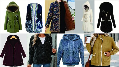 Ladies Jacket and Sweater Winter Dresses Beautiful Design | Women Jacket Design 2025