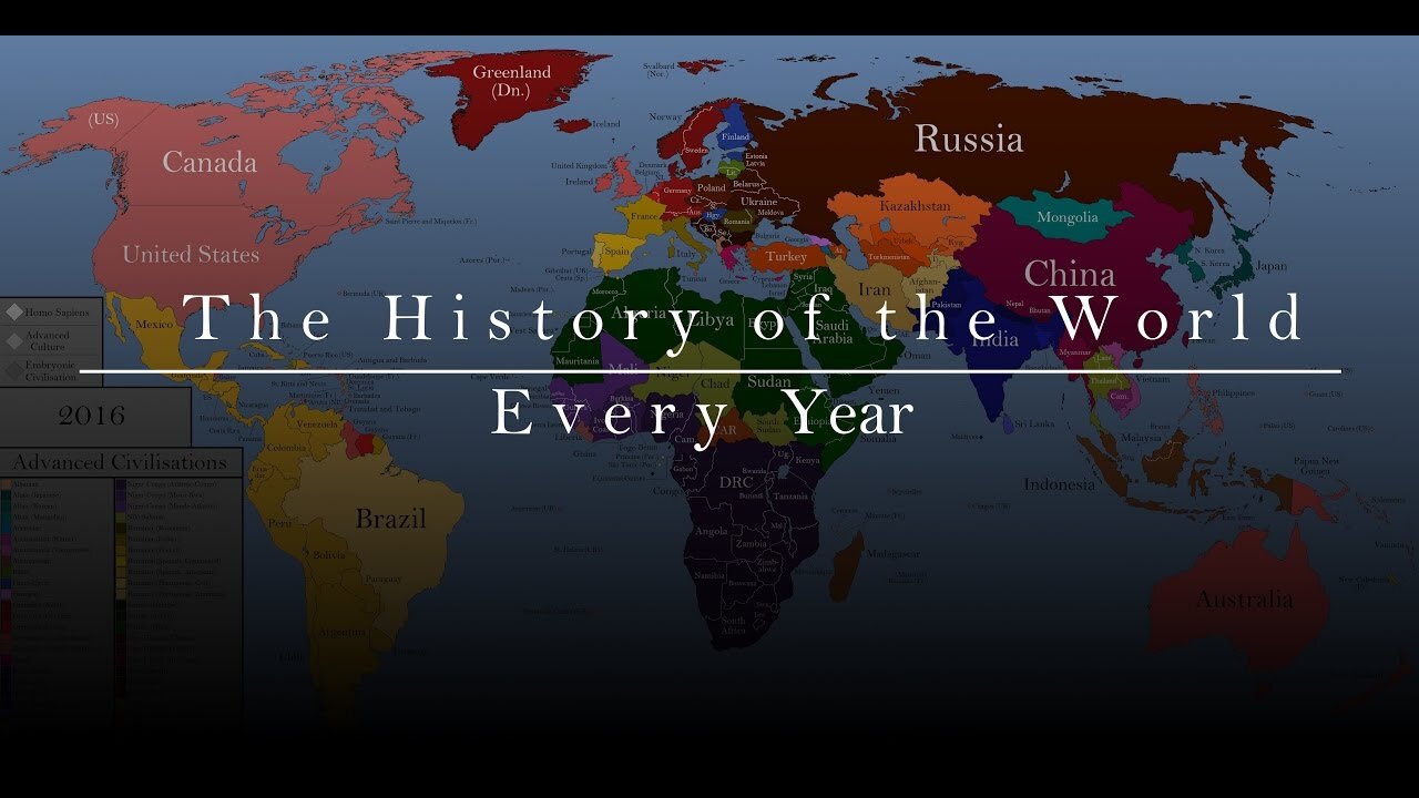 The History of the World: Every Year.