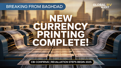 🔓 Baghdad Confirms New Currency Printing Complete! 💥 Today Iraqi Dinar News!