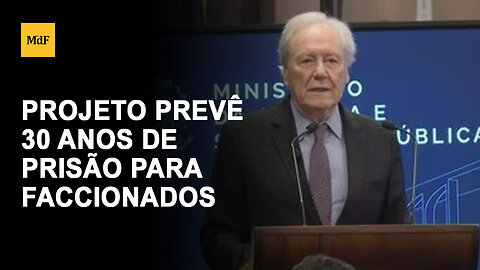 Projeto prevê até trinta anos de prisão para crimes de organização criminosa