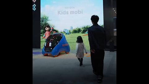 Toyota presenta una cápsula autónoma que llevaría a niños al colegio