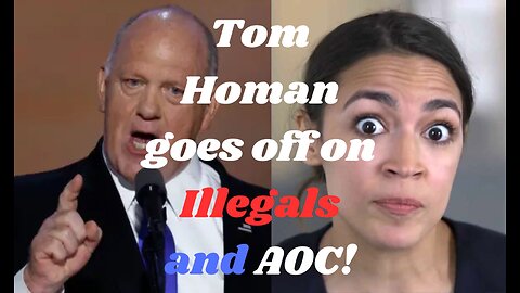 Tom Homan Goes off on Illegales and AOC at CPAC