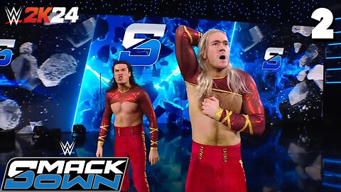 WWE 2K24 Smackdown February 7th 2025 - Pretty Deadly get the WIN!