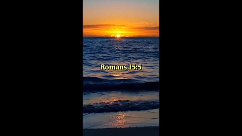 Romans 15:5 (NIV)