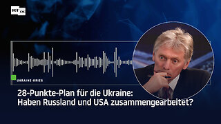 28-Punkte-Plan für die Ukraine: Haben Russland und USA zusammengearbeitet?