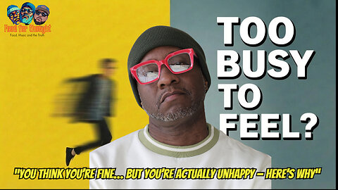 Are we too busy to notice we’re actually unhappy?