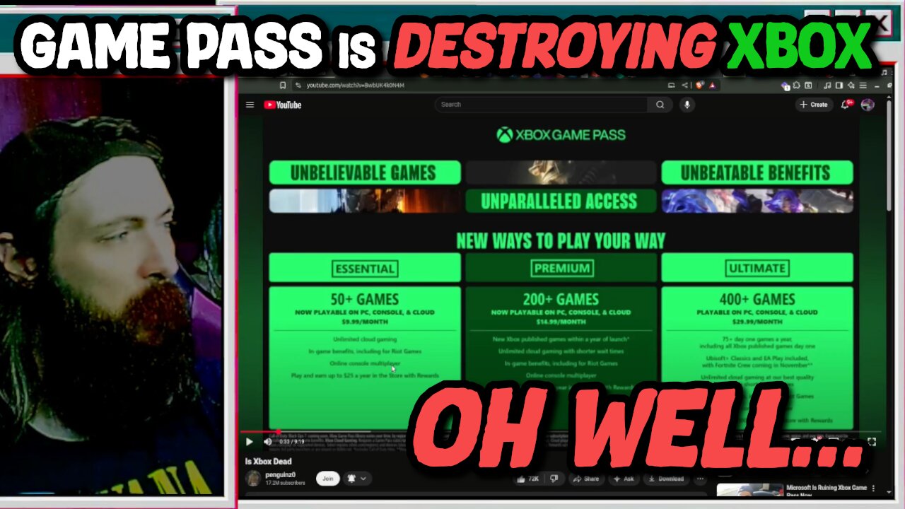 XBOX GAME PASS: We TRIED To Warn Them...