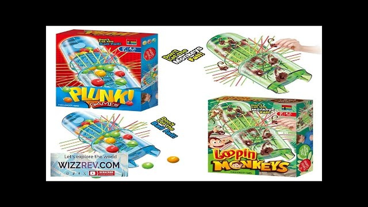 Don't Let The Ball Fall Down To Draw Board Game Family party Review