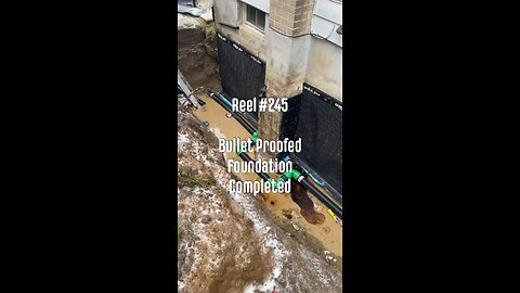 Reel #245 Bullet Proofed Foundation Completed