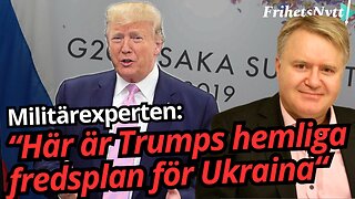 Militärexperten om Trumps läckta fredsplan: "Zelenskyj kan tvingas bort"
