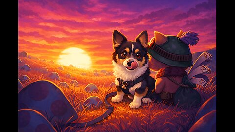 Late Nite League with Choo Choo! | Come cheer me on and see my Corgi!