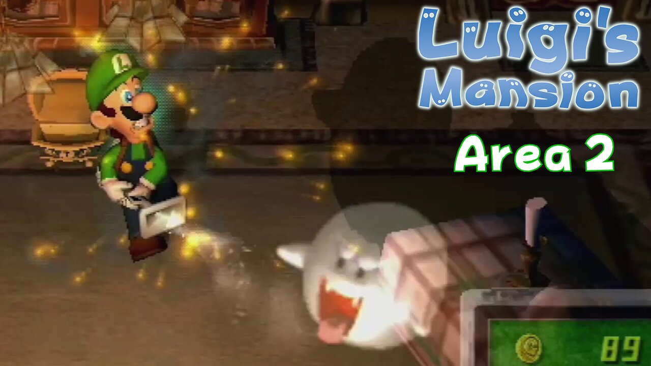 Luigi's Mansion (Nintendo GameCube) - Area 2