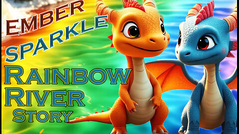 Dragon's Ember & Sparkle Rainbow River Story