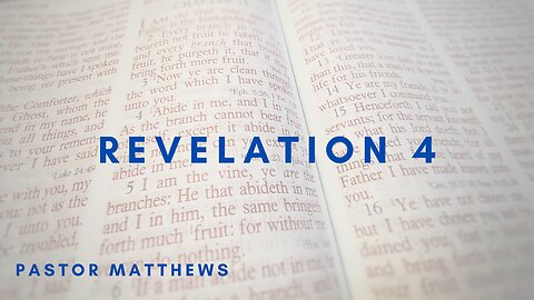 Revelation 4 | Abiding Word Baptist