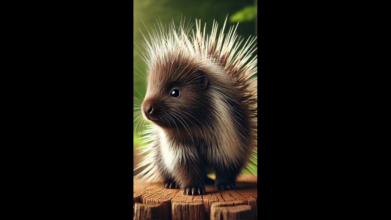 34. Porcupine Quils #animation #storytelling #knowledge #porcupine #quill #forrest #matingseason