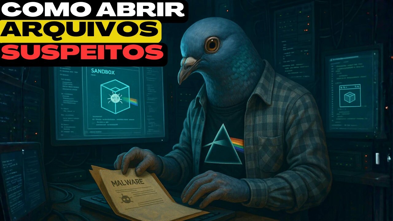 Como abrir arquivos suspeitos sem ser hackeado