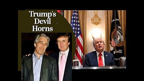 Antichrist 45: What About Pedophile Satanist Trump's Devil Horns?