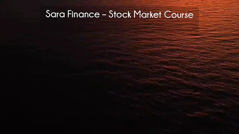 (courseslibrary.com)Sara Finance – Stock Market Course download