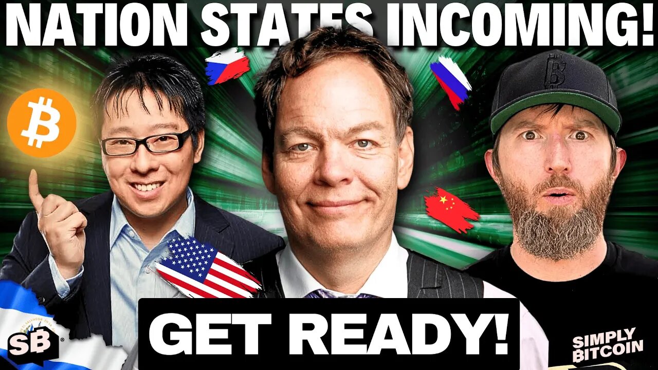 Get to 0.1 Bitcoin NOW | The Nation States are Coming!