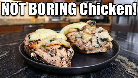 I Tried Cranberry Brie Stuffed Chicken… Now I’m Obsessed