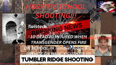 TRANS SHOOTER SLAUGHTERS 8 KIDS & TEACHER IN CANADA SCHOOL RAMPAGE