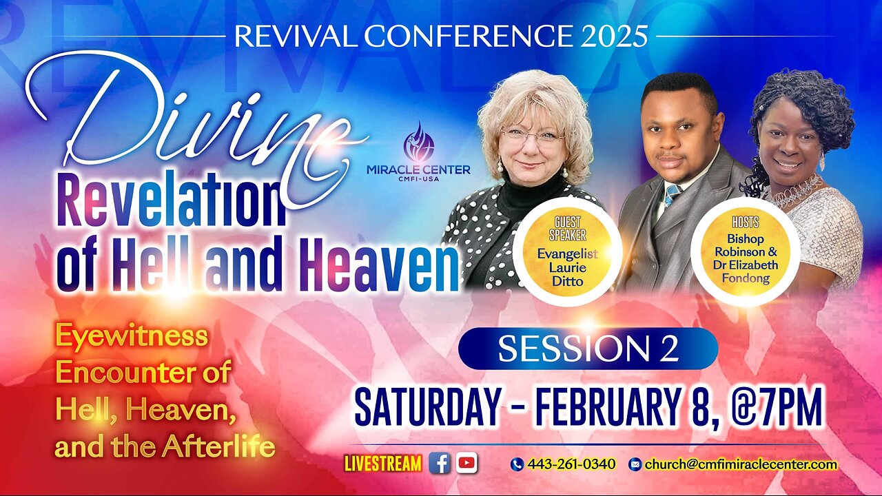 LIVE! 🔥DIVINE REVELATION OF HELL AND HEAVEN - SESSION2 | EVANGELIST LAURIE DITTO