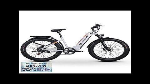 Shengmilo MX06 E-Mountain electric Bicycle 26 inch ebike 1000W Bafang Motor Fatbike Review