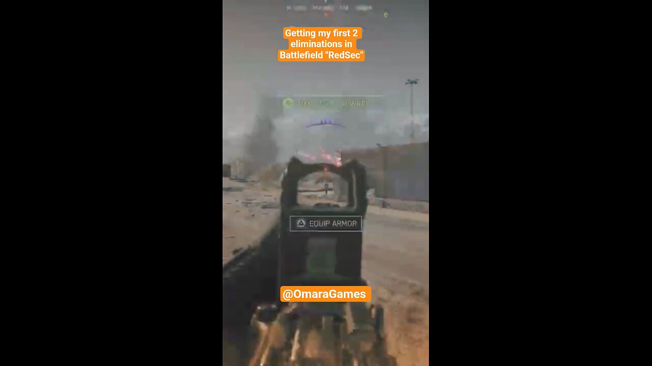 Getting my first eliminations in Battlefield "RedSec"!!
