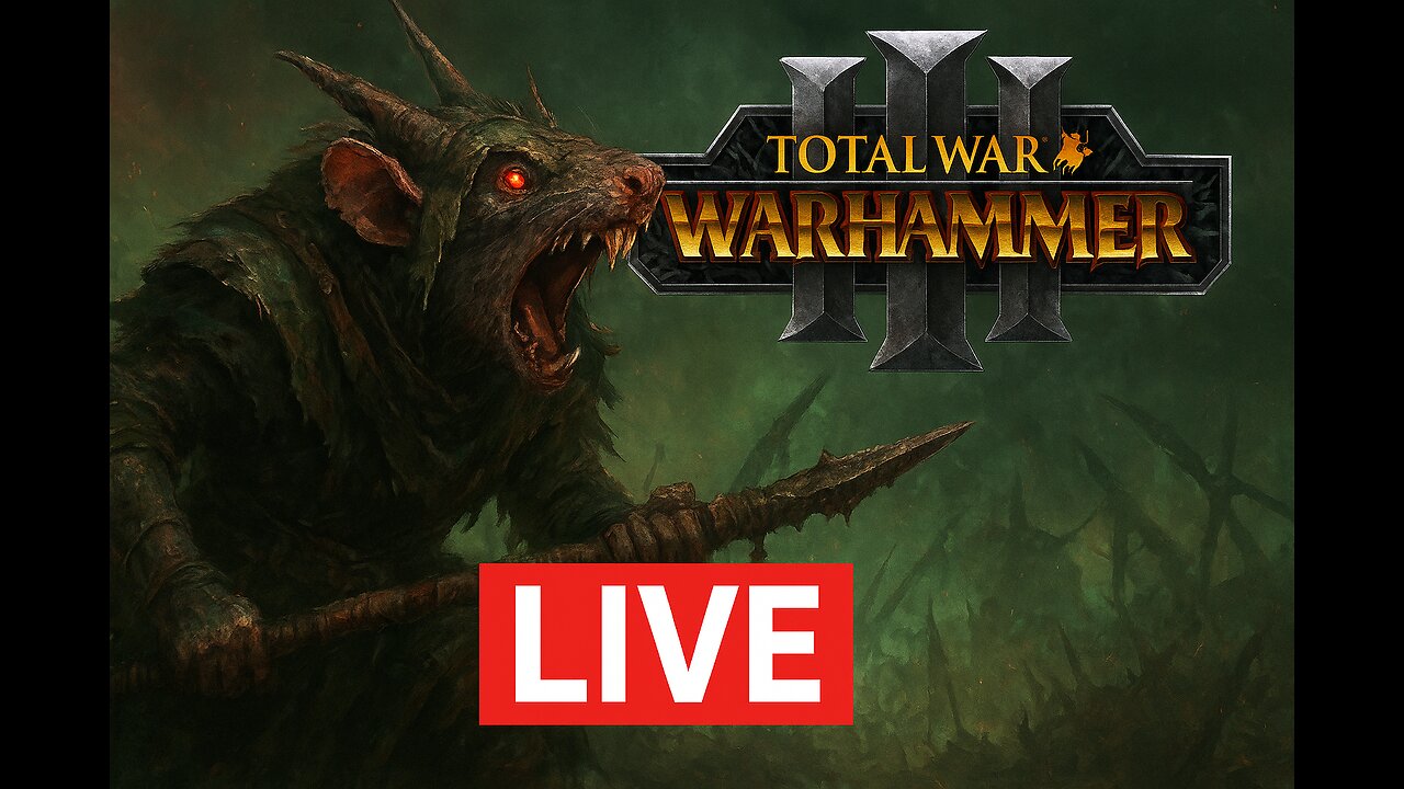 Skaven Domination! Total War: Warhammer III Campaign (Livestream)