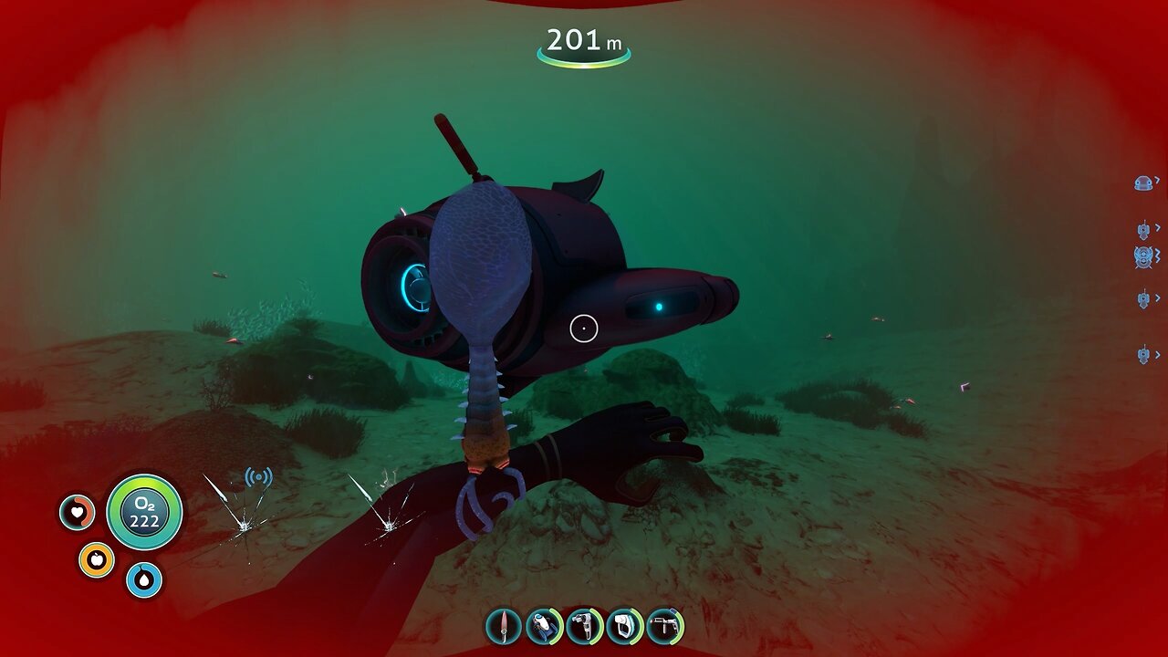 Bleedin' thing nearly killed me!!! (Subnautica)