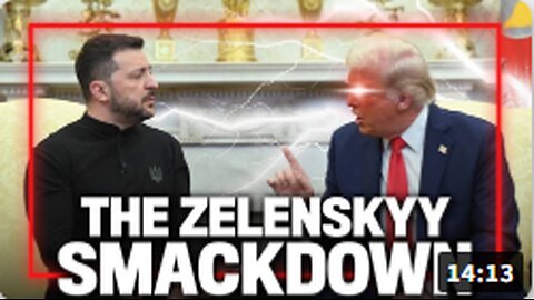 BREAKING: President Trump ANNIHILATES the Cokehead of Kiev on Live Television, Accuses Mad Dictator Zelenskyy Of "Gambling with WW3"!