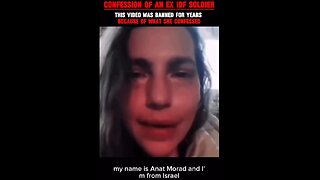 Anat Morad Ex israeli IDF solider exposing israel