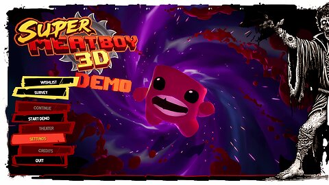 Demo Gameplay, No Commentary - Super Meat Boy 3D