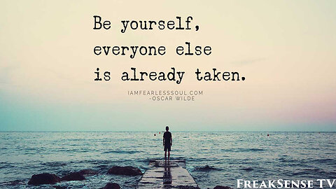 Be Yourself, Everyone Else is Already Taken ~ Go Within, Connect to God, & Know Thyself