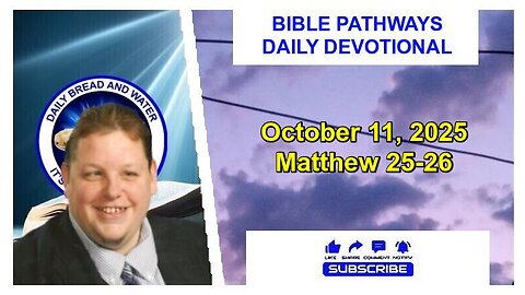 Bible Pathways Daily Devotional Oct 11, 2025