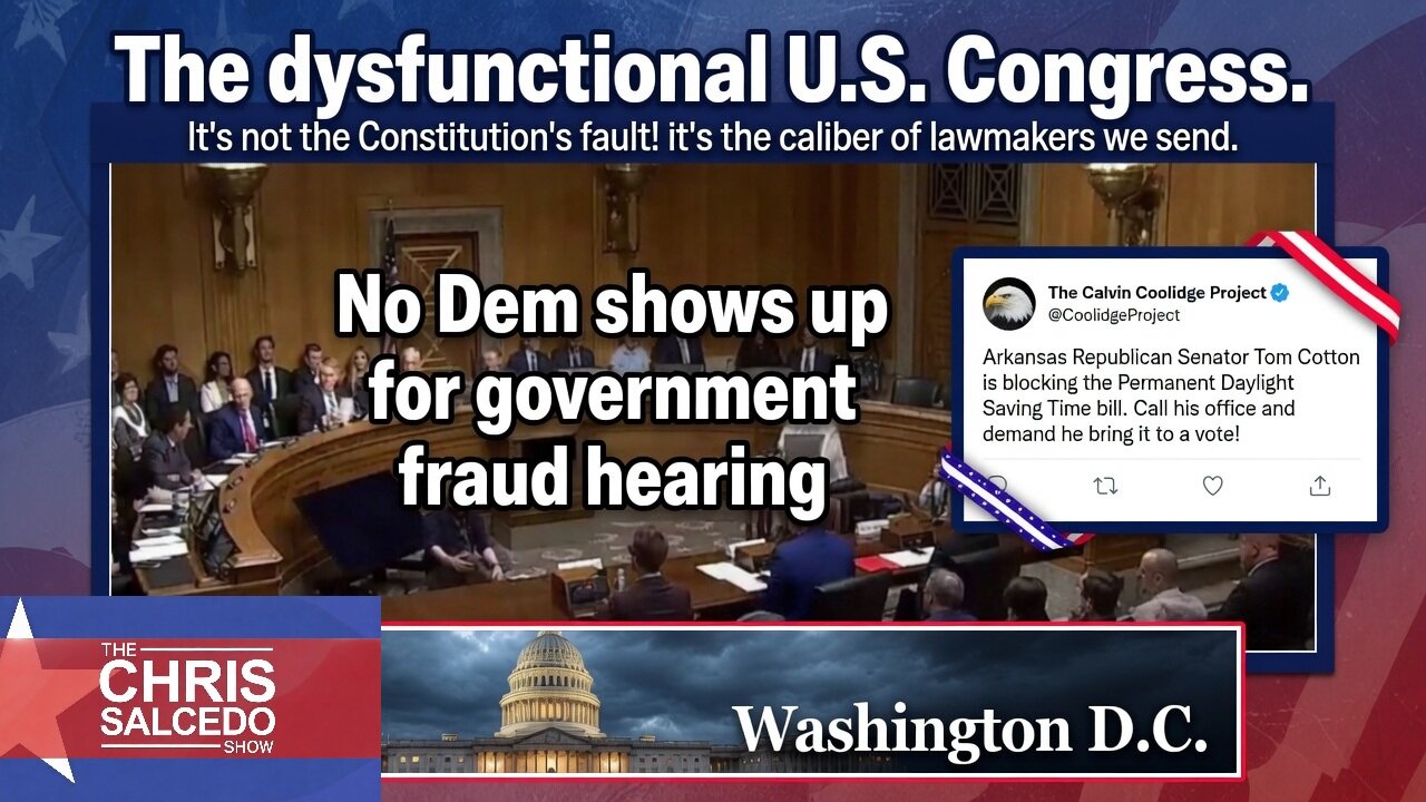 The U.S. Congress, Doing More Harm Than Good?