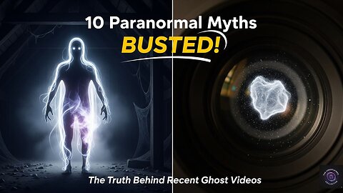 10 Paranormal Myths BUSTED! The Truth Behind Recent Ghost Videos.