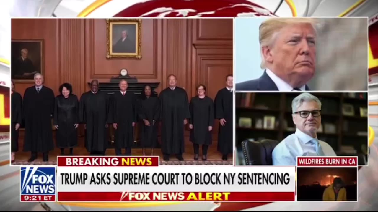 Breaking: President Trump Asks Supreme Court to Block New York Sentencing in Judge Merchan's Case