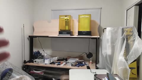 Backboard Mostly Installed