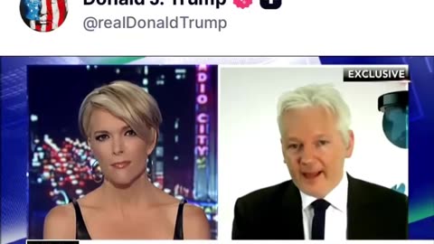 Trump posted this — Julian Assange — WWG1WGA