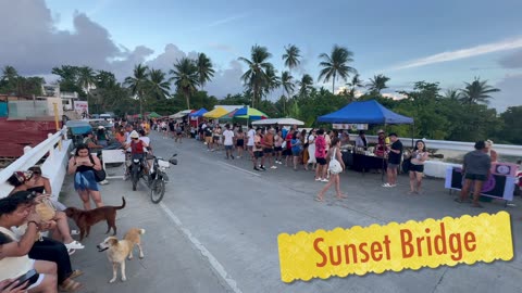 Barbies Ice Cream on the Sunset Bridge in Siargao, Philippines