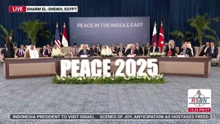 BREAKING: President Trump Signs the Historic Peace Deal - 10/13/25