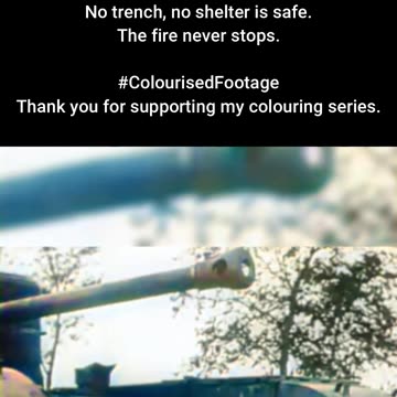 Crocodile Flamethrower Tank Live Test #ColourisedHistory