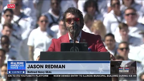 RETIRED NAVY SEAL, JASON REDMAN 